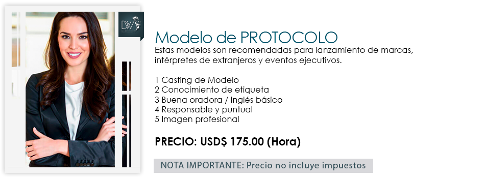 modelos profesionales de protocolo